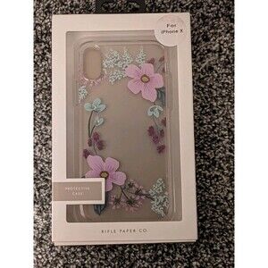 Rifle Paper Co Made For iPhone X XS Floral Protective Case New‎